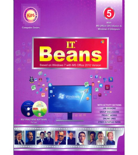 I.T Beans Class 5 Based on Windows 7 with MS Office 2010 Version Class-5 - SchoolChamp.net